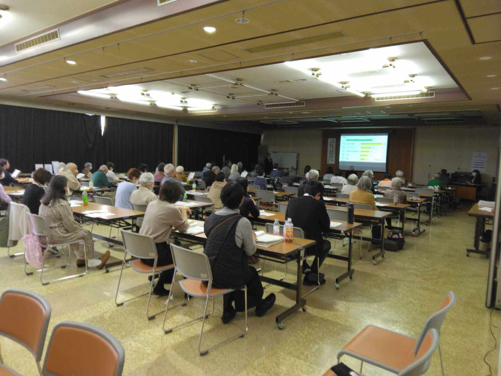 2024年11月10日開催茨城県つくば市終活セミナーの様子