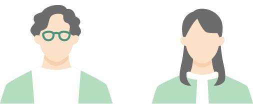 男女比のアイコン